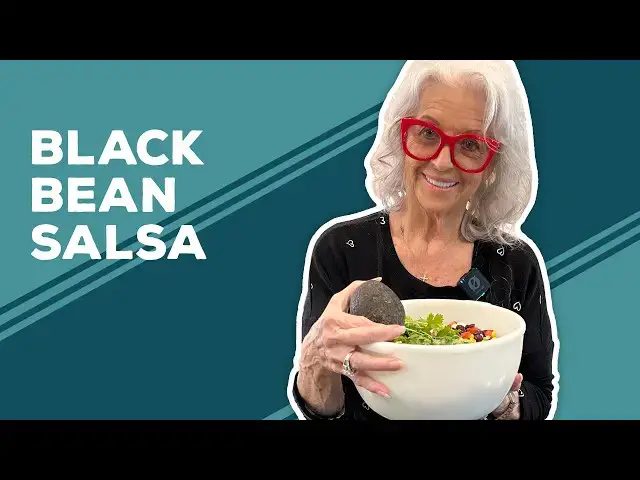 Video thumbnail for Love & Best Dishes: Black Bean Salsa Recipe | Summer Snack Ideas