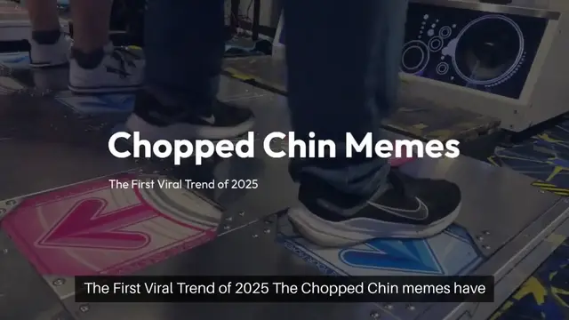 Video thumbnail for Chopped Chin Meme - The First Viral Trend of 2025 Taking Over The Internet