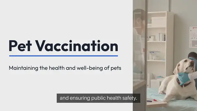 Video thumbnail for Pet Vaccination Schedule