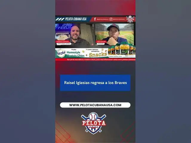 Video thumbnail for Raisel Iglesias regresa a los Braves
