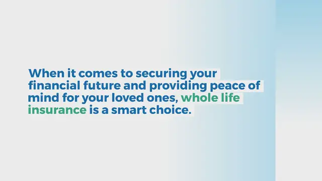 Video thumbnail for The Best Whole Life Insurance Companies