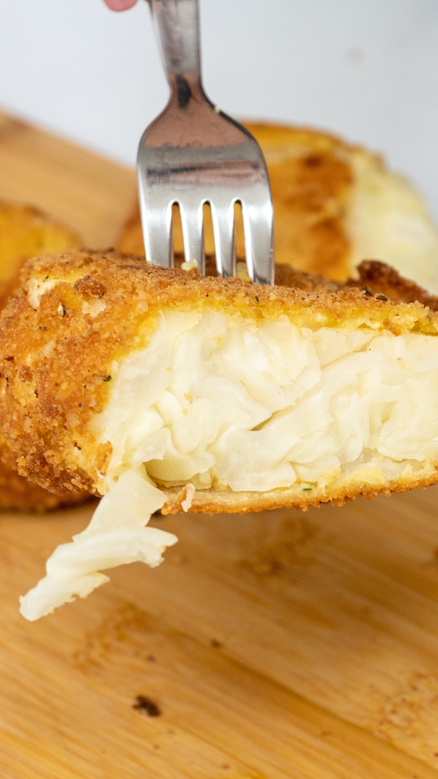 Video thumbnail for Crispy Fried Cabbage