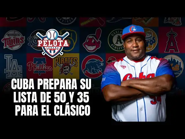 Video thumbnail for Cuba prepara su lista e 50 y 35 para el Clásico Mundial
