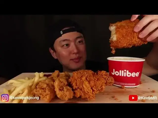 'Video thumbnail for ASMR MUKBANG Jollibee..'
