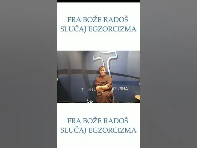 Video thumbnail for FRA BOŽE RADOŠ - SLUČAJ EGZORCIZMA