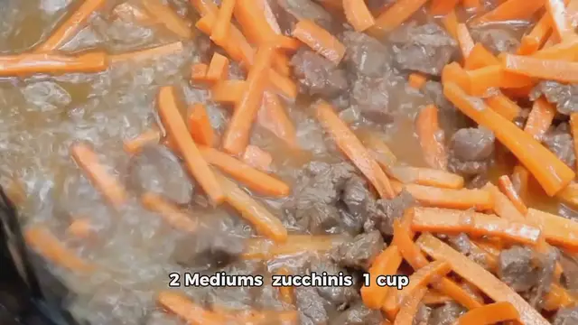 Video thumbnail for Vegetable  beef started recipe