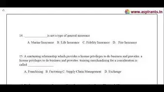 Video thumbnail for 11th Commerce Half Yearly Exam 2018 - Model Question Paper | English Medium