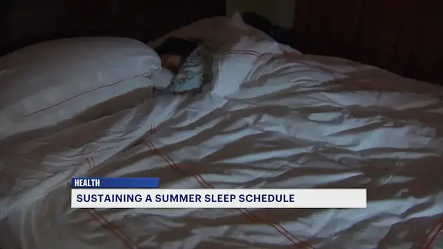 Video thumbnail for Summer can impact your sleep. Here are ways to sustain your sleep schedule