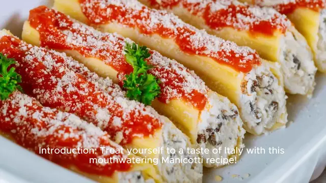 Video thumbnail for Manicotti Recipe