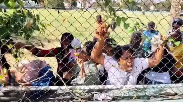 Video thumbnail for Sri Lanka prison riot kills 26 as families seek answers after deadly clashes