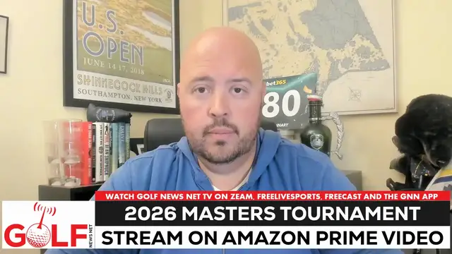 'Video thumbnail for Amazon Prime Video to join ESPN, CBS in broadcasting 2026 Masters'