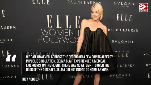 Video thumbnail for Selma Blair 'experienced a medical emergency' at JFK Airport