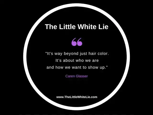 'Video thumbnail for The Little White Lie – One Woman’s Journey to Liberating Her Look'