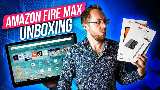 Video thumbnail for Amazon Fire Max 11 Unboxing: Including Pen & Keyboard!