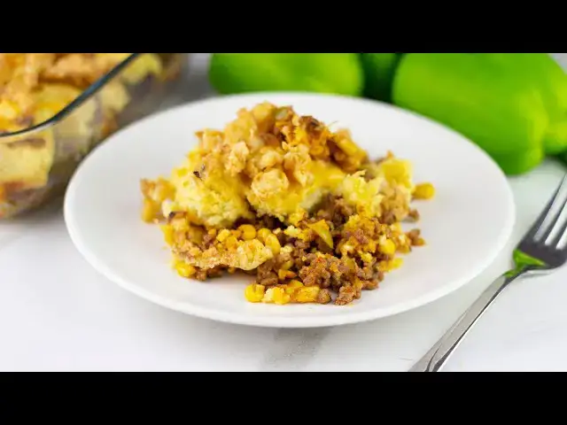 Video thumbnail for Cornbread Taco Bake | Easier Eats