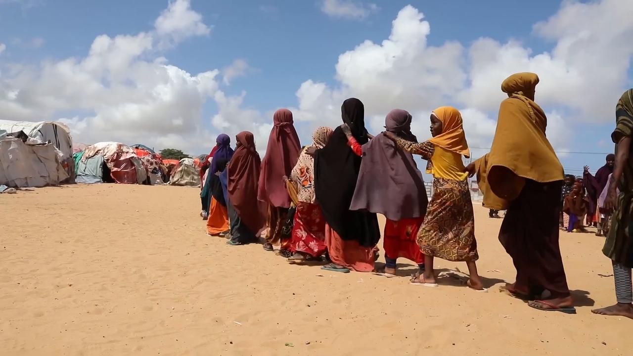Video thumbnail for Somalia: Somali civilians continue to struggle in camps turned permanent settlements.