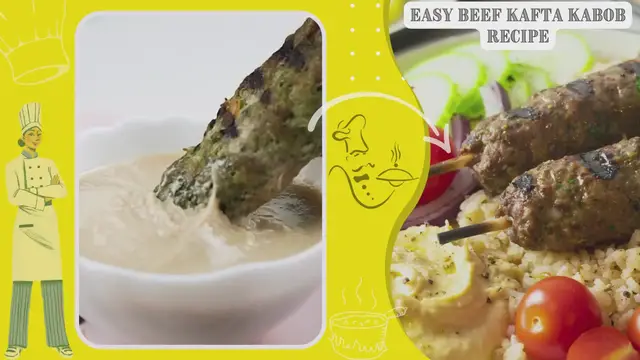 'Video thumbnail for Easy Beef Kafta Kabob Recipe'