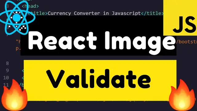 Video thumbnail for React.js Image Upload Preview Animation and Validation Component Using react-images-upload Tutorial