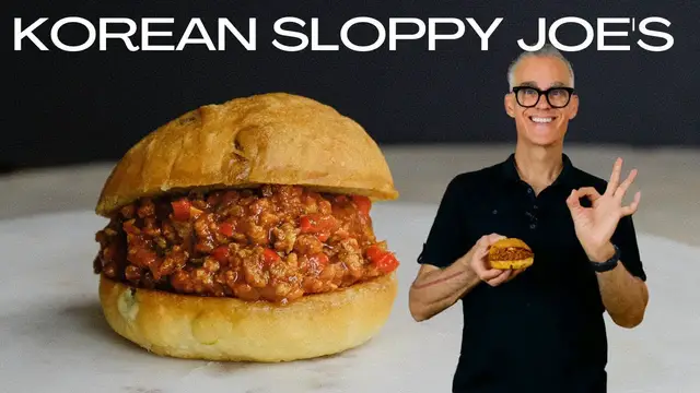 Video thumbnail for Korean inspired Vegan Sloppy Joe Recipe