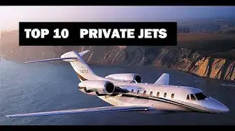 'Video thumbnail for TOP 10 Private Jets - 2022'