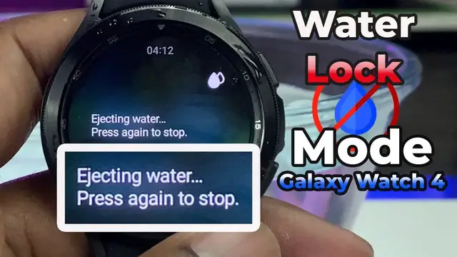 Video thumbnail for Do this before wetting your galaxy watch!