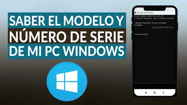 Video thumbnail for Cómo saber el modelo y número de serie de mi PC WINDOWS - Fácil y rápido