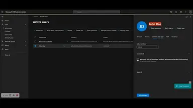 'Video thumbnail for How to assign licenses to Microsoft 365 users in Admin Center'