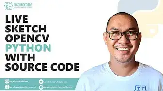 Video thumbnail for Live Sketch OpenCV Python With Source Code | Free Python Projects with Source Code