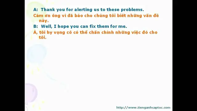 Video thumbnail for English For Office Staffs Unit 10 Dialogue 004