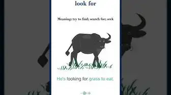 Video thumbnail for Look for meaning | look for sentences | Common English Idioms #shorts