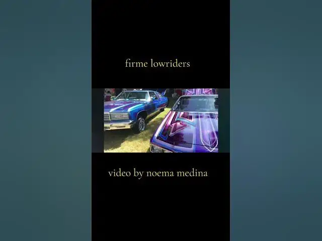 'Video thumbnail for lowriders of El Paso Texas firme lowriders'