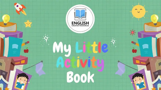 'Video thumbnail for My Little Activity Book English Created Resources'