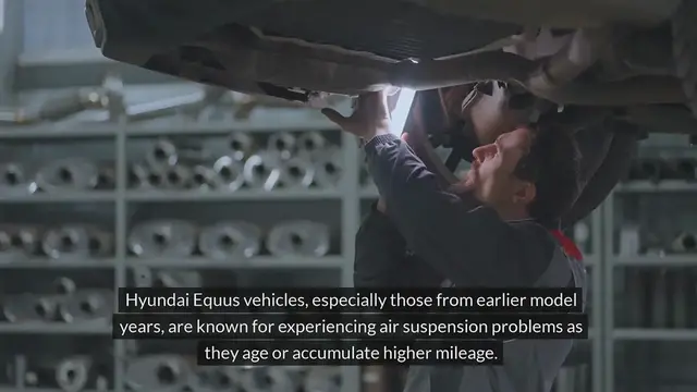 Video thumbnail for Hyundai Equus Air Suspension Causes