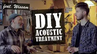 Video thumbnail for DIY Acoustic Treatment for a Home Recording Studio (feat. Wissam)