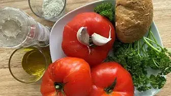 'Video thumbnail for Roasted Tomatoes A la provençale / Tomates a la provencale'