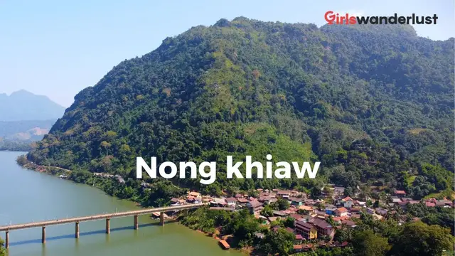 'Video thumbnail for 4K Drone Footage Nong Khiaw, Laos 🇱🇦'