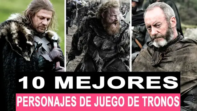 'Video thumbnail for 10 mejores personajes de Juego de Tronos'