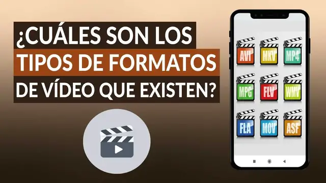 Video thumbnail for ¿Qué es y cuáles son los tipos de FORMATOS DE VÍDEOS que existen?