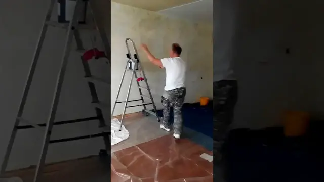 'Video thumbnail for Plafond witten. Een plafond witten in blokken.'
