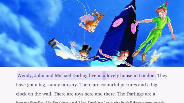 Video thumbnail for Peter Pan Audiobook (short story)