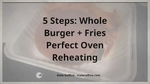 Video thumbnail for 5 Trin: Hele Burger + Pommes Frites Perfekt Ovnopvarmning