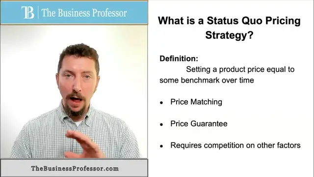 'Video thumbnail for Status Quo Pricing Strategy'