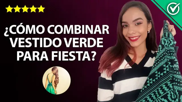 Video thumbnail for Cómo Combinar un Vestido Verde para Fiestas ¿Qué Zapatos, Uñas y Bolsos Combinan Mejor con Verde? 👗