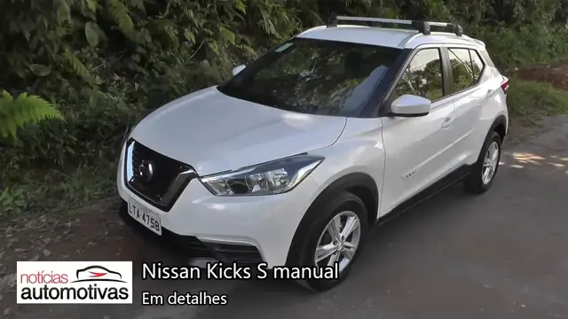 Video thumbnail for Nissan Kicks S 2018 - Detalhes - NoticiasAutomotivas.com.br