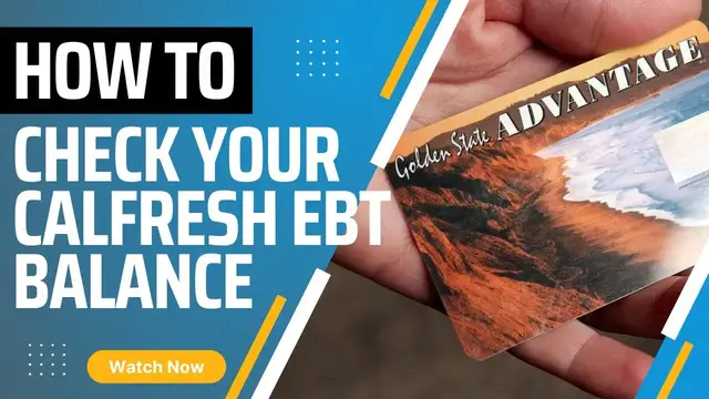 'Video thumbnail for How to Check your Calfresh EBT Card Balance'