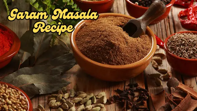 Video thumbnail for Spicy Garam Masala Easy Recipe