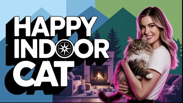 'Video thumbnail for Tips for a Happy Indoor Cat'
