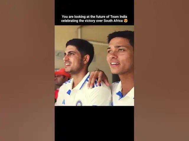 Video thumbnail for If celebration had a face, no better than Yashasvi Jaiswal and Shubman Gill.. 😍