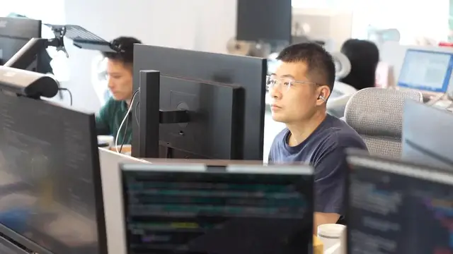 Video thumbnail for China: AI industry promotes China's high-quality development.