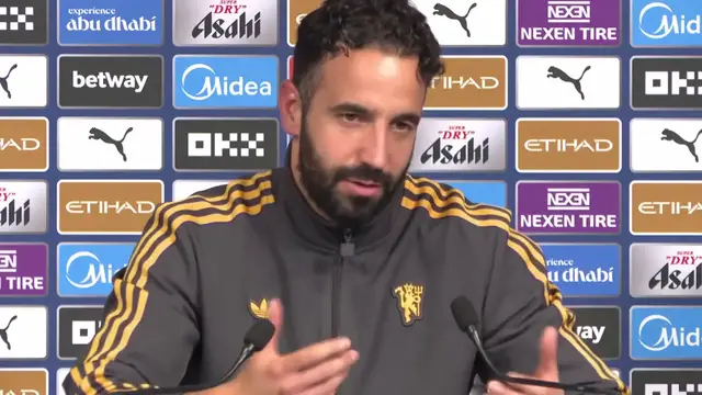 'Video thumbnail for 'I'm not going to change' - Amorim following 3-0 defeat to Man City'